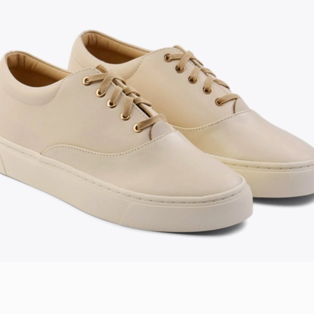 Nisolo Cream Everyday Sneakers